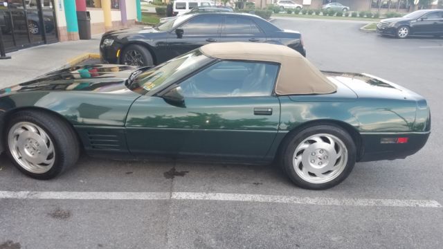 1994 Green Chevrolet Corvette Convertible