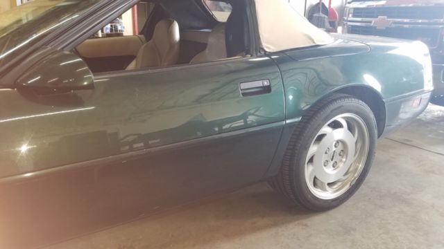 1994 Green Chevrolet Corvette Convertible