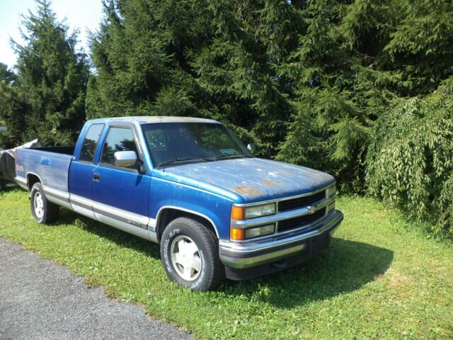 1994 Blue Chevrolet C/K Pickup 1500 Extended Cab Pickup