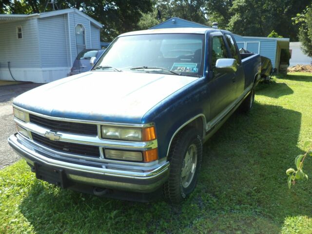 1994 Blue Chevrolet C/K Pickup 1500 Extended Cab Pickup