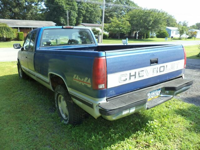 1994 Blue Chevrolet C/K Pickup 1500 Extended Cab Pickup