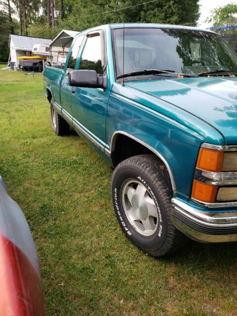 1994 Blue Chevrolet C/K Pickup 1500 Extended Cab Pickup
