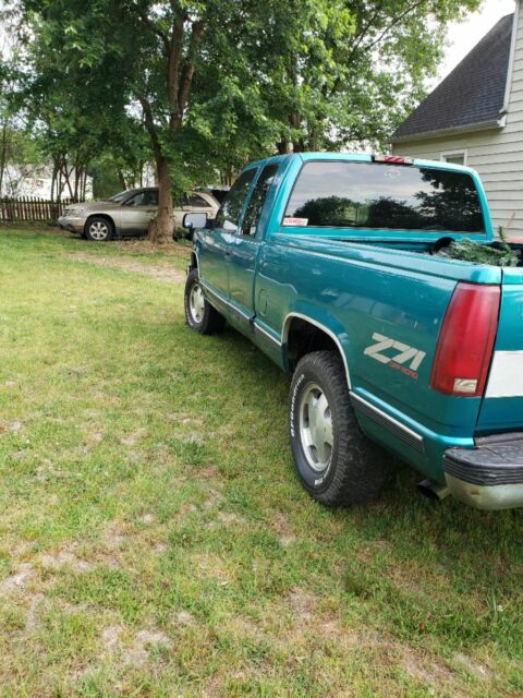 1994 Blue Chevrolet C/K Pickup 1500 Extended Cab Pickup