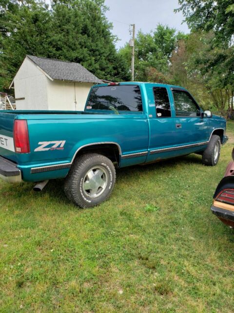 1994 Blue Chevrolet C/K Pickup 1500 Extended Cab Pickup
