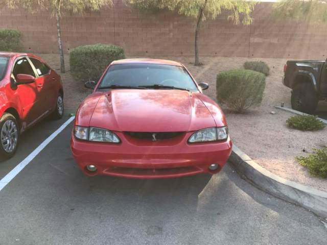 1994 Red Ford Mustang Coupe