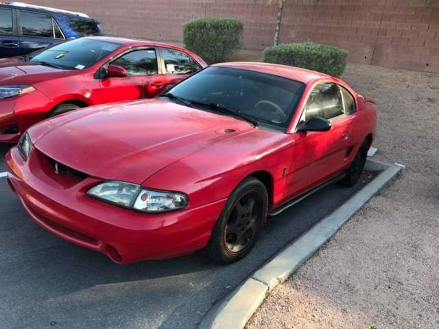 1994 Red Ford Mustang Coupe
