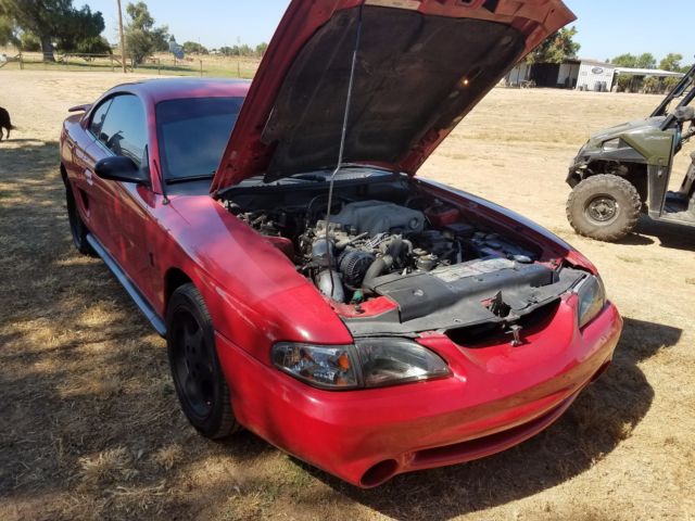 1994 Red Ford Mustang Coupe