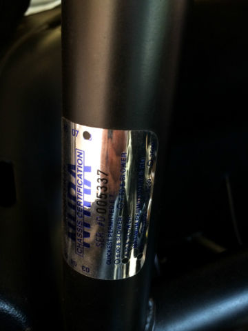 1994 White and Charcoal Ford Mustang Coupe