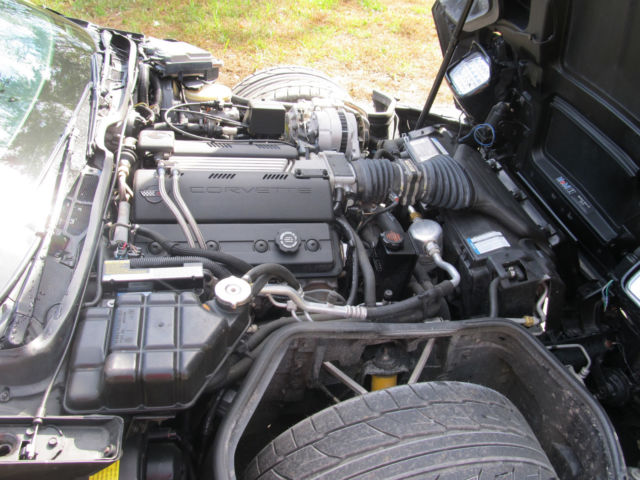 1994 Black Chevrolet Corvette Convertible