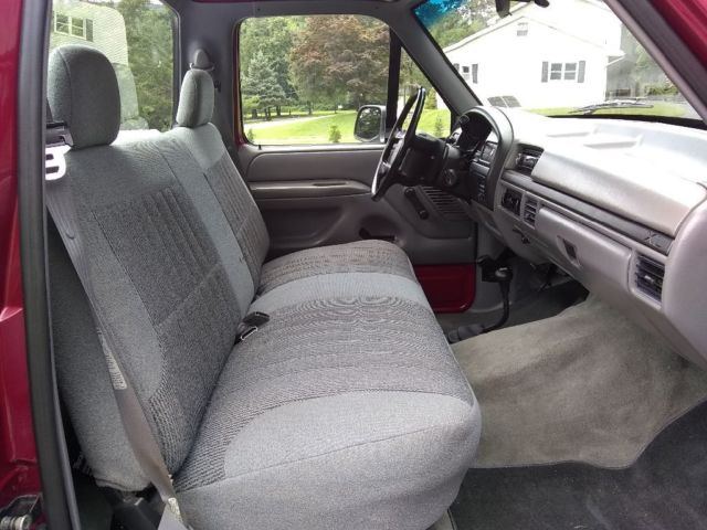 1994 Red Ford F-150 Standard cab long bed