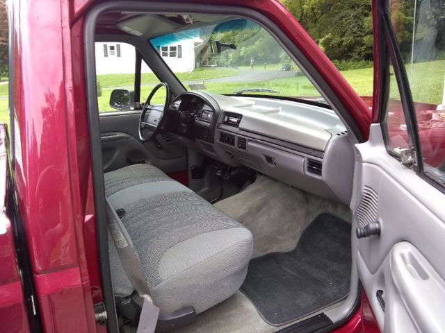 1994 Red Ford F-150 Standard cab long bed