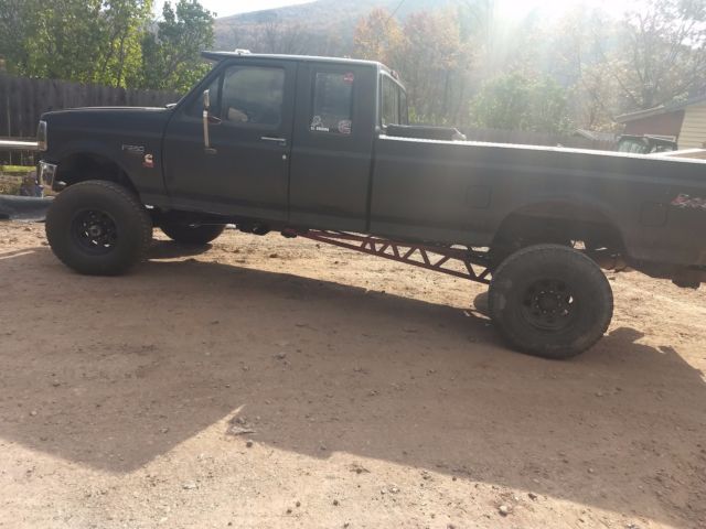 1994 Black Ford F-350 Extended Cab Pickup