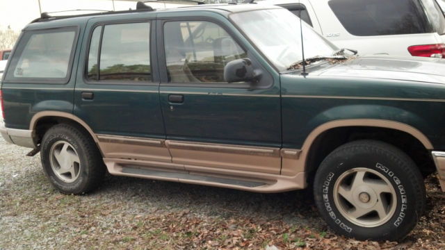 1994 Green Ford Explorer SUV