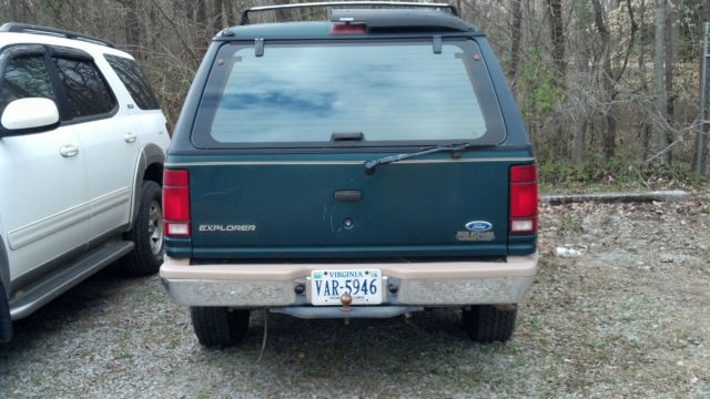 1994 Green Ford Explorer SUV