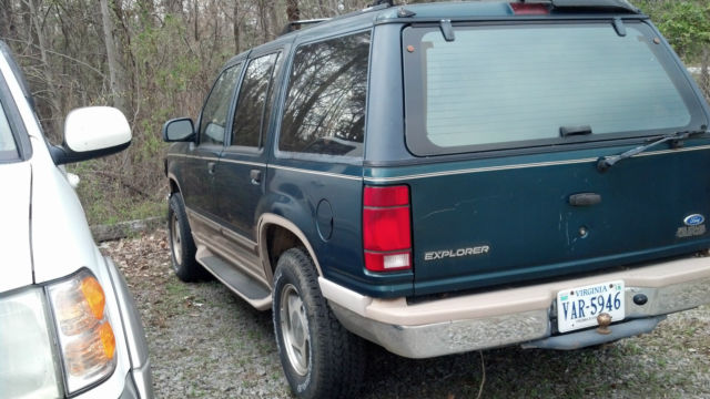 1994 Green Ford Explorer SUV