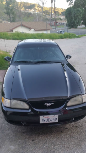 1994 Black Ford Mustang Vehicle does NOT have an existing warranty