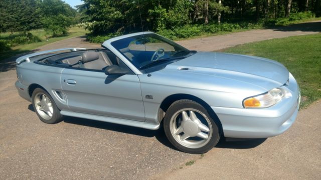 1994 SILVER Ford Mustang Convertible