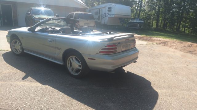 1994 SILVER Ford Mustang Convertible