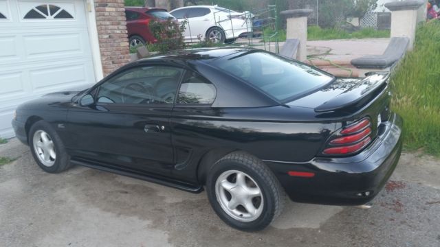 1994 Black Ford Mustang Vehicle does NOT have an existing warranty
