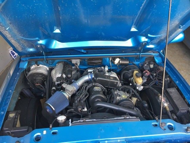 1994 Blue Ford Ranger Standard Cab Pickup
