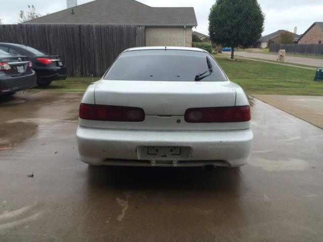 1994 White Acura Integra Hatchback