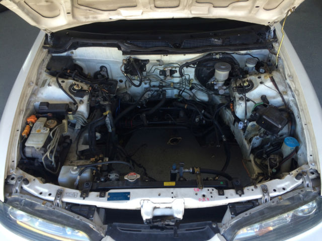 1994 White Acura Integra Hatchback