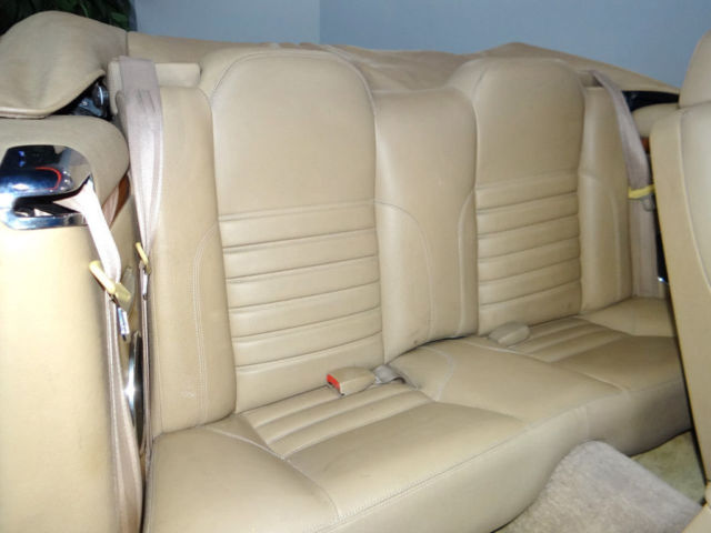 1994 Burgundy Jaguar XJS Convertible