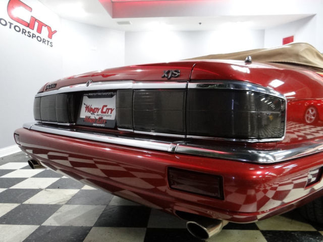 1994 Burgundy Jaguar XJS Convertible
