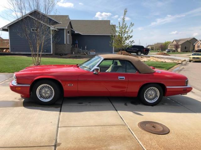 1994 Red Jaguar XJS Convertible