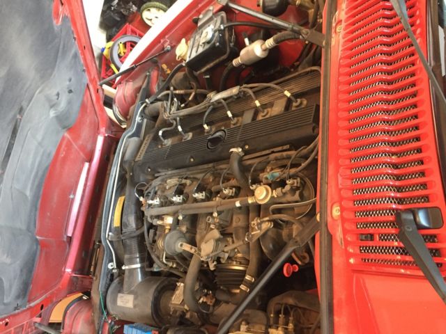 1994 Red Jaguar XJS Convertible