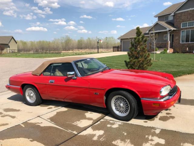 1994 Red Jaguar XJS Convertible