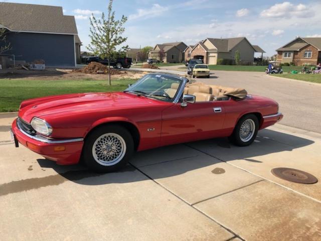 1994 Red Jaguar XJS Convertible