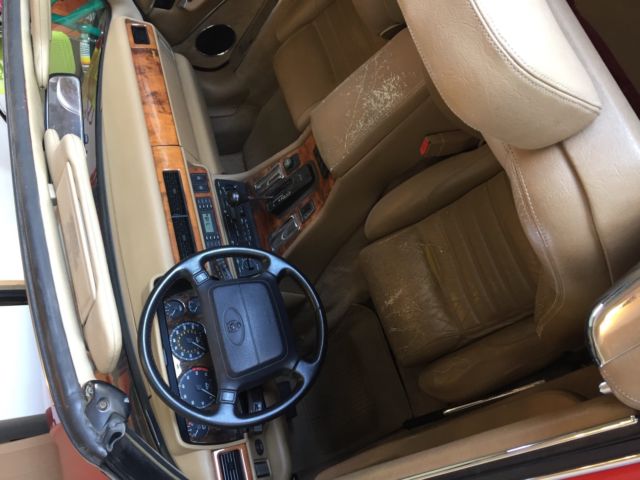 1994 Red Jaguar XJS Convertible