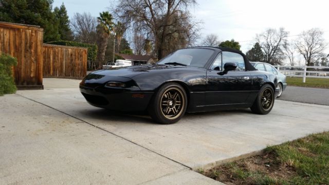 1994 Black Mazda MX-5 Miata Convertible