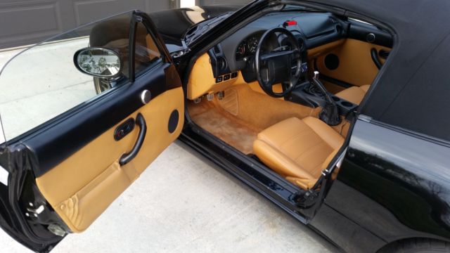 1994 Black Mazda MX-5 Miata Convertible