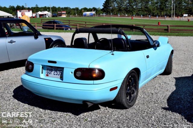 1994 Blue Mazda MX-5 Miata Convertible
