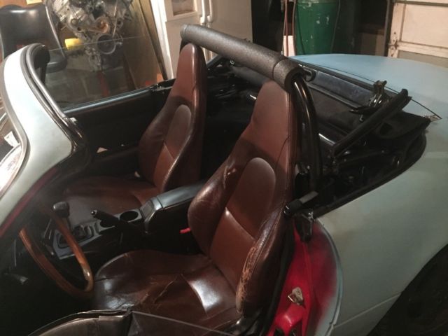 1994 Blue Mazda MX-5 Miata Convertible