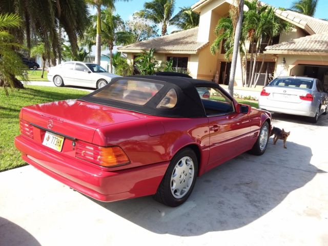 1994 RED Mercedes-Benz SL-Class Convertible