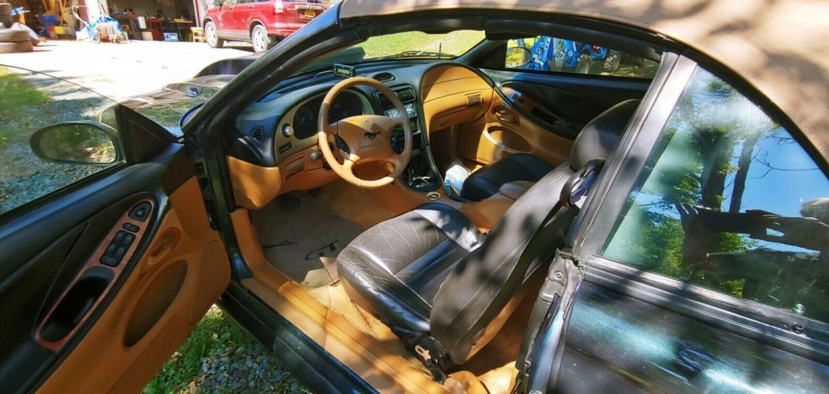 1994 Green Ford Mustang Convertible