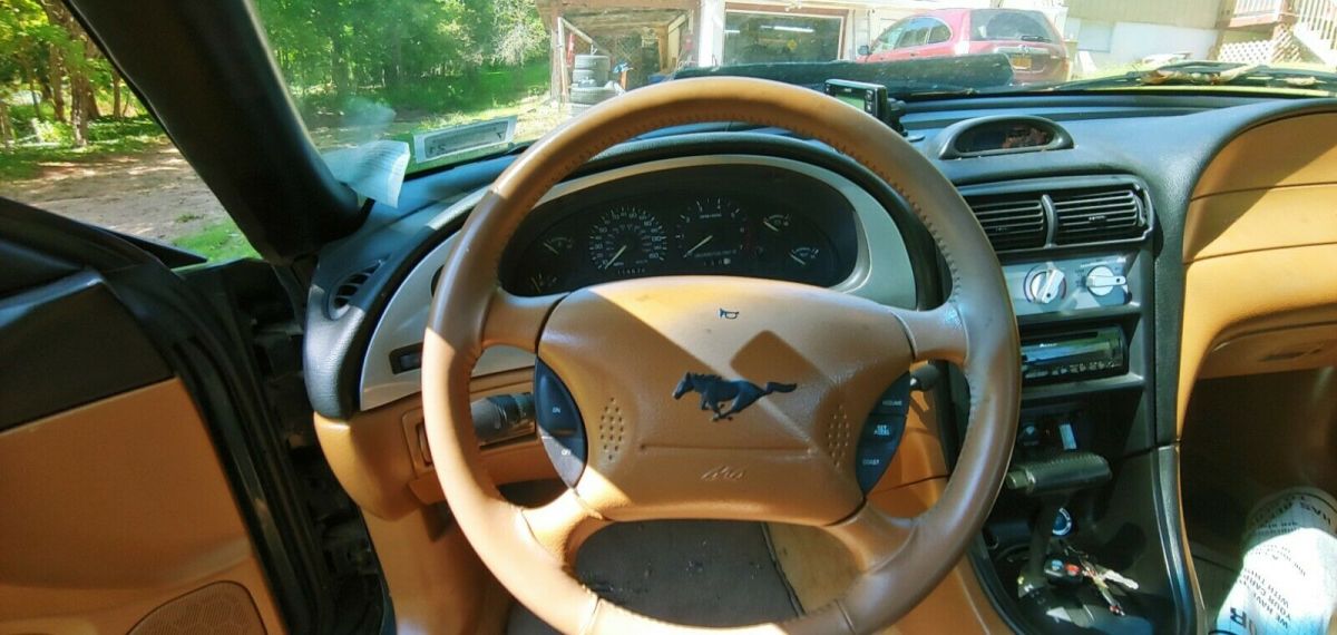 1994 Green Ford Mustang Convertible