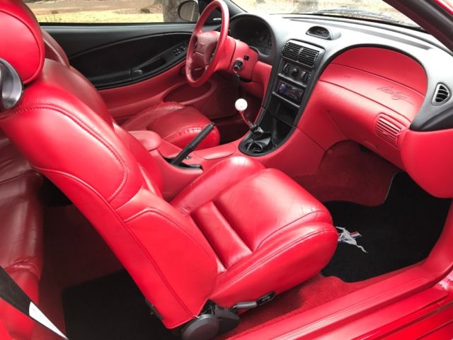 1994 Red Ford Mustang