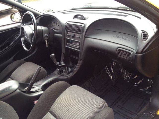 1994 Yellow Ford Mustang Coupe