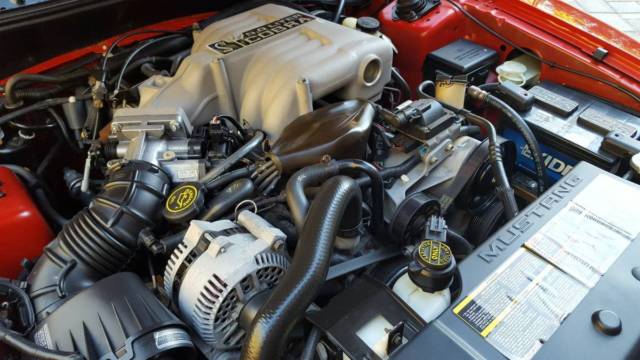 1994 Rio-Red Ford Mustang Coupe