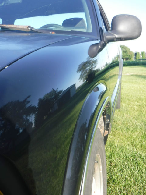 1994 Black Chevrolet S-10 Extended Cab Pickup