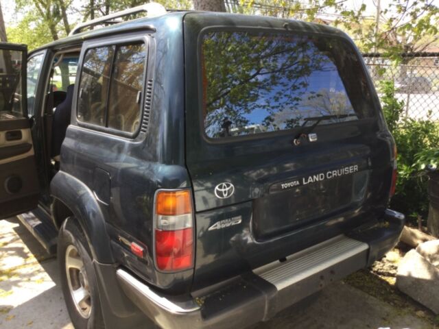 1994 Dark green Toyota Land Cruiser Truck