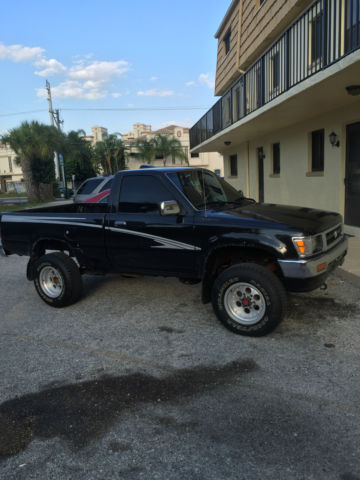 1994 Black Toyota Tacoma Standard Cab Pickup
