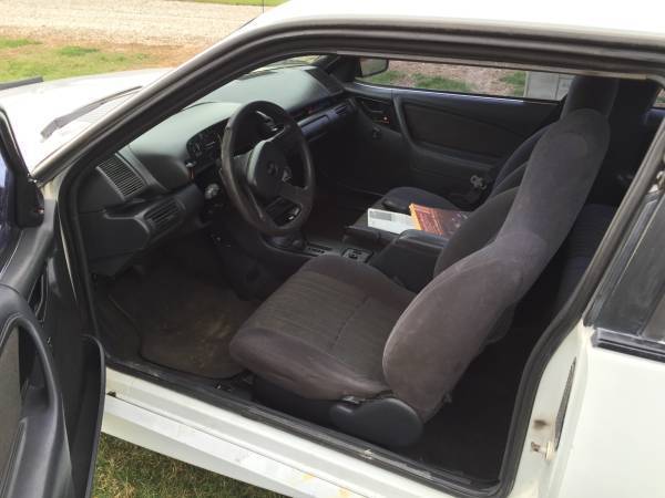 1994 White Chevrolet Cavalier Coupe