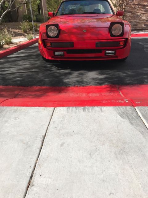 1984 Red Porsche 944 2 Door