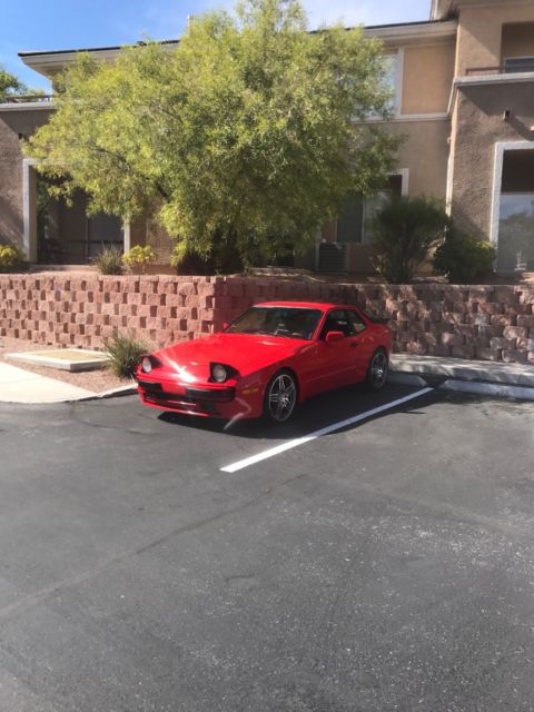 1984 Red Porsche 944 2 Door