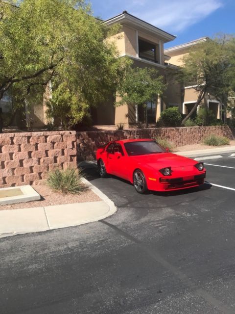 1984 Red Porsche 944 2 Door
